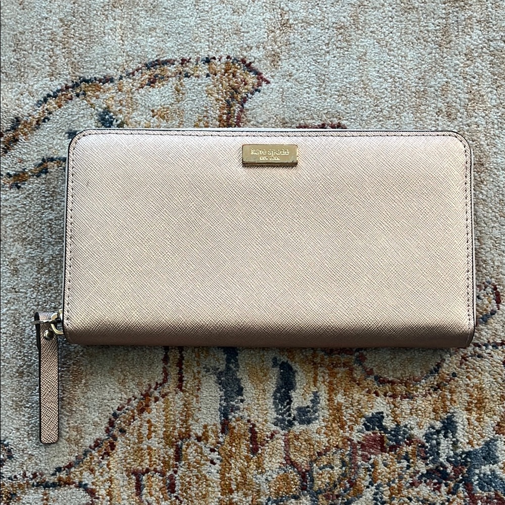 Kate Spade Gold Wallet